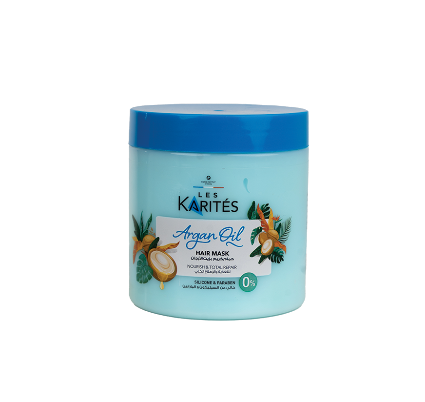 Les Karites Argan Oil Hair Mask – Total Repair (475ml)
