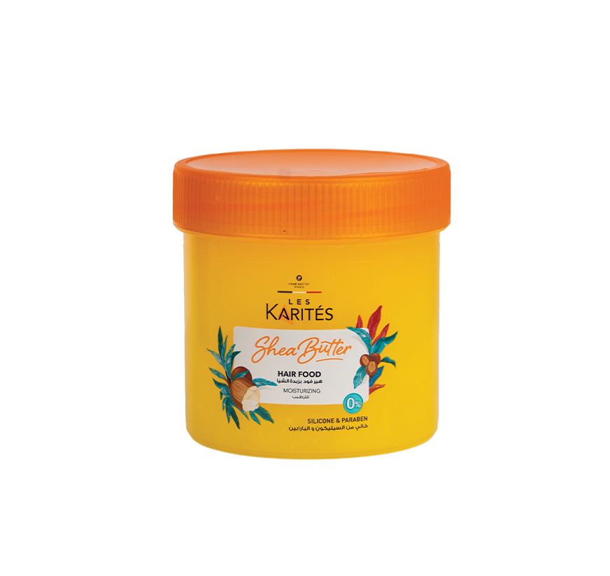 Les Karites Shea Butter Hair Food – Leave-In Nourishing Cream (150ml)