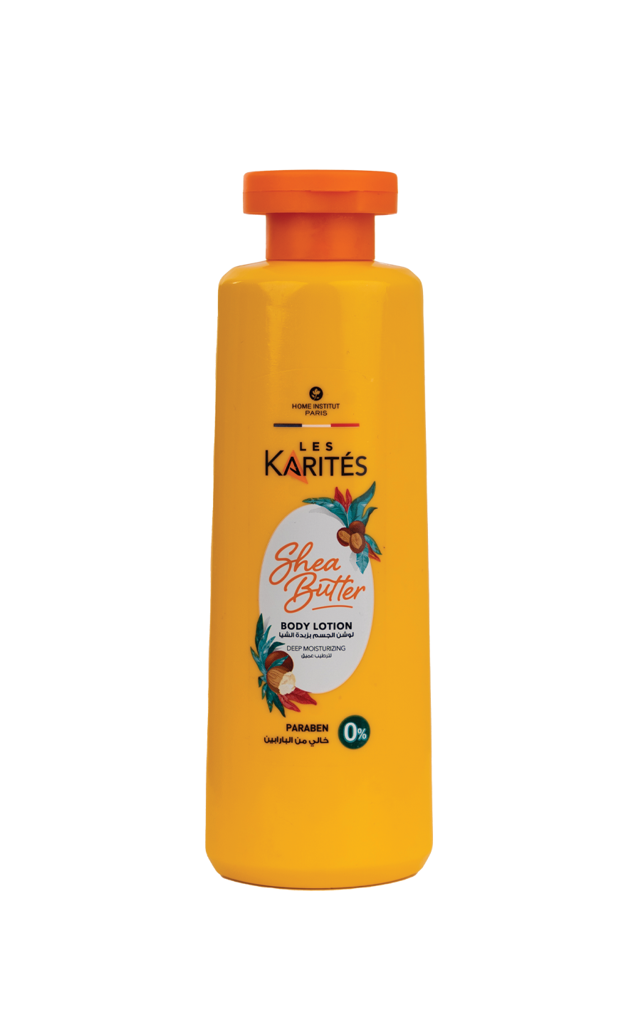 Les Karites Shea Butter Body Lotion – Lightweight Daily Hydration (200ml)
