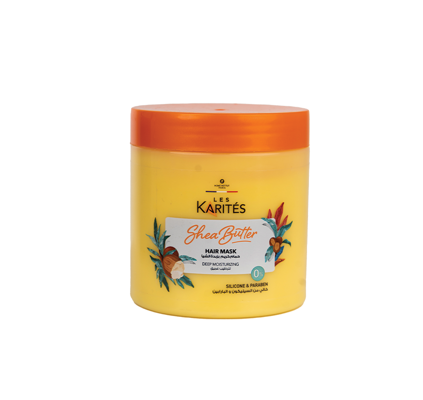 Les Karites Shea Butter Hair Mask – Intensive Nourishing Treatment (475ml)