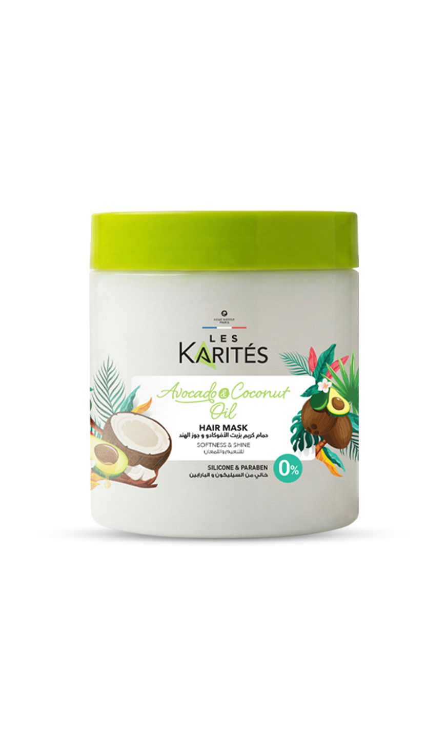 Avocado & Coconut Oil Hair Mask – Radiance Boost (475ml)