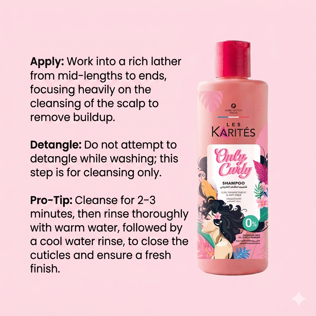 Only Curly Shampoo – Curl Enhancement & Anti-Frizz (400ml)