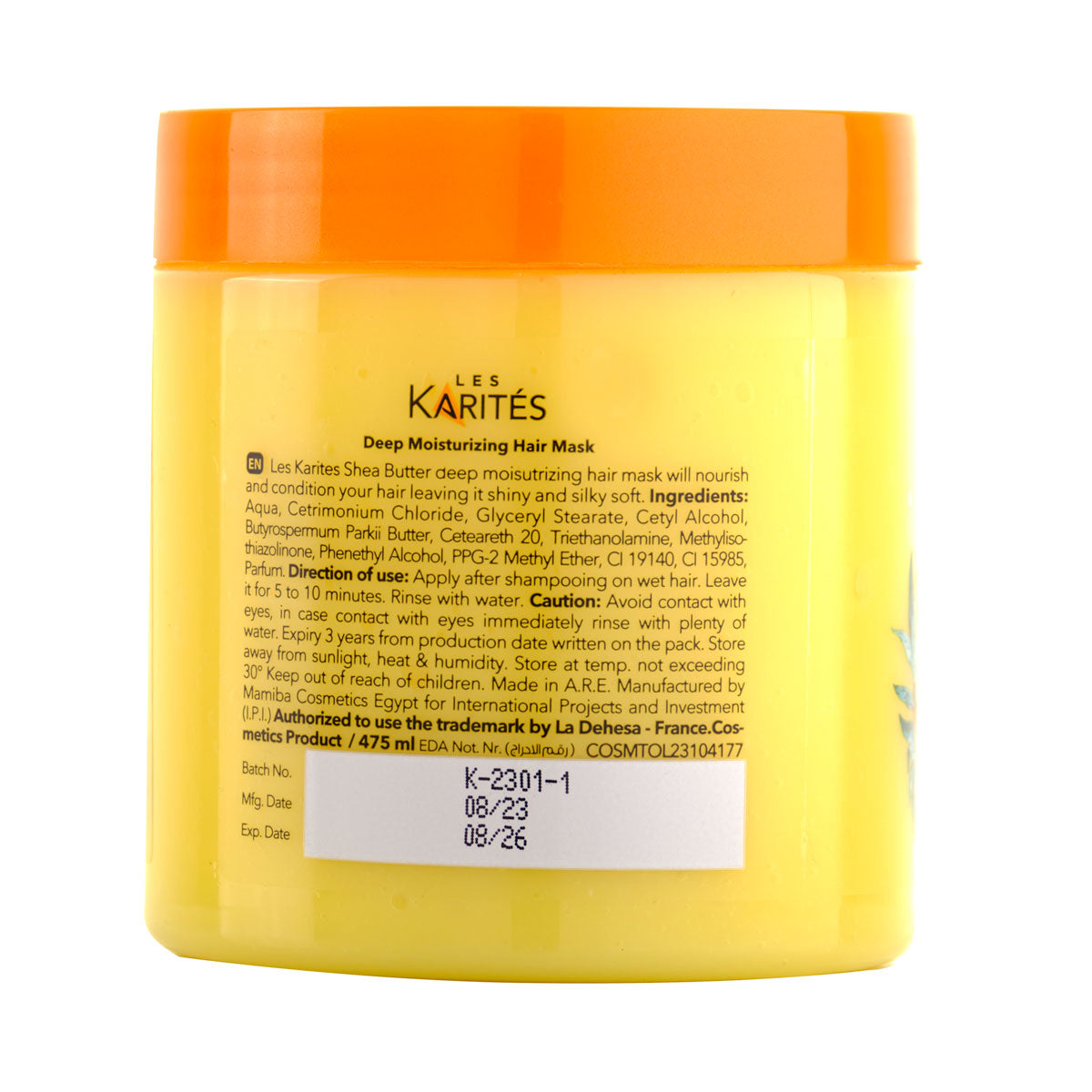 Shea Butter Deep Moisturizing Hair Mask