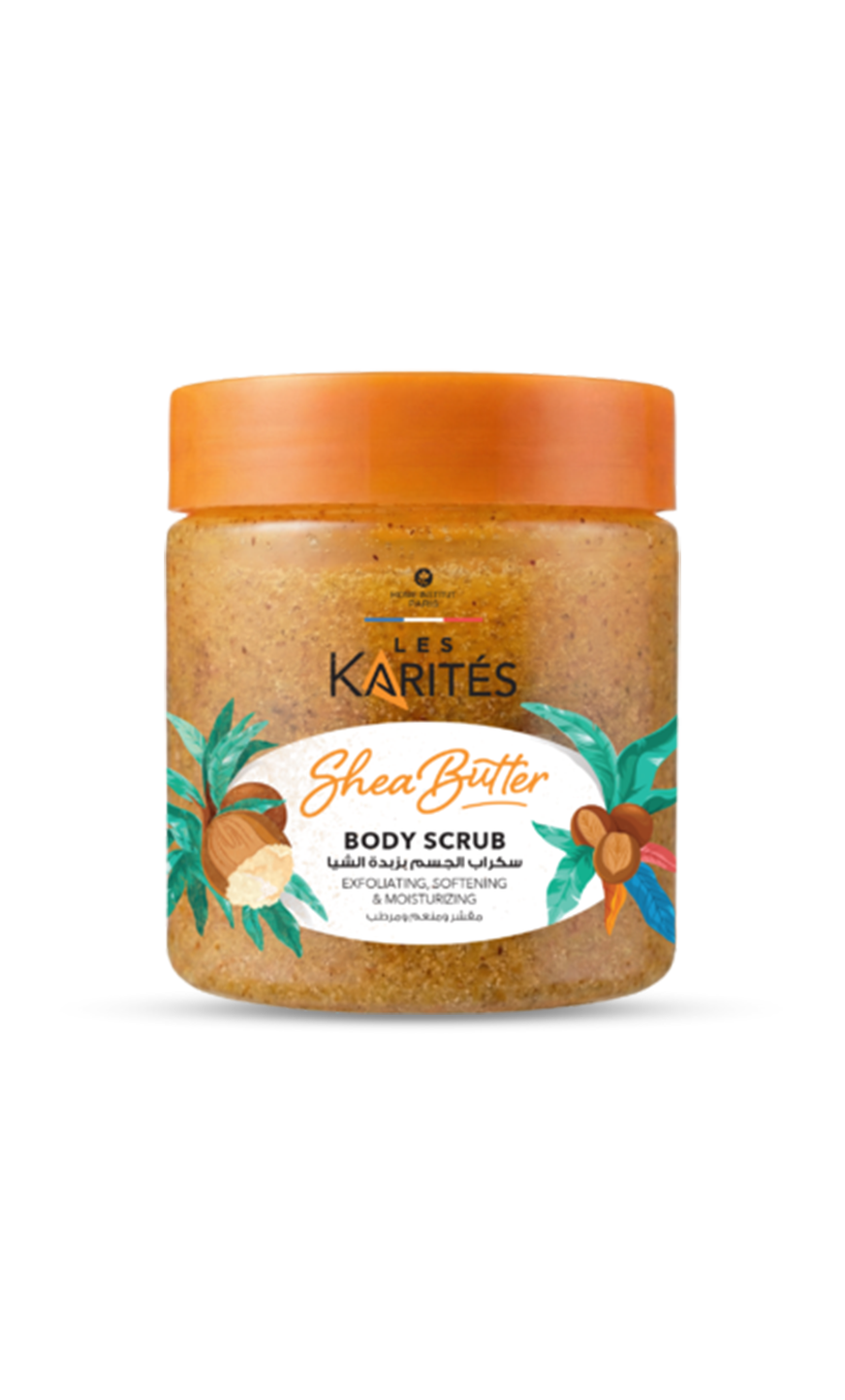 Shea Butter Body Scrub – Exfoliate, Softening, & Moisturizing (225ml)